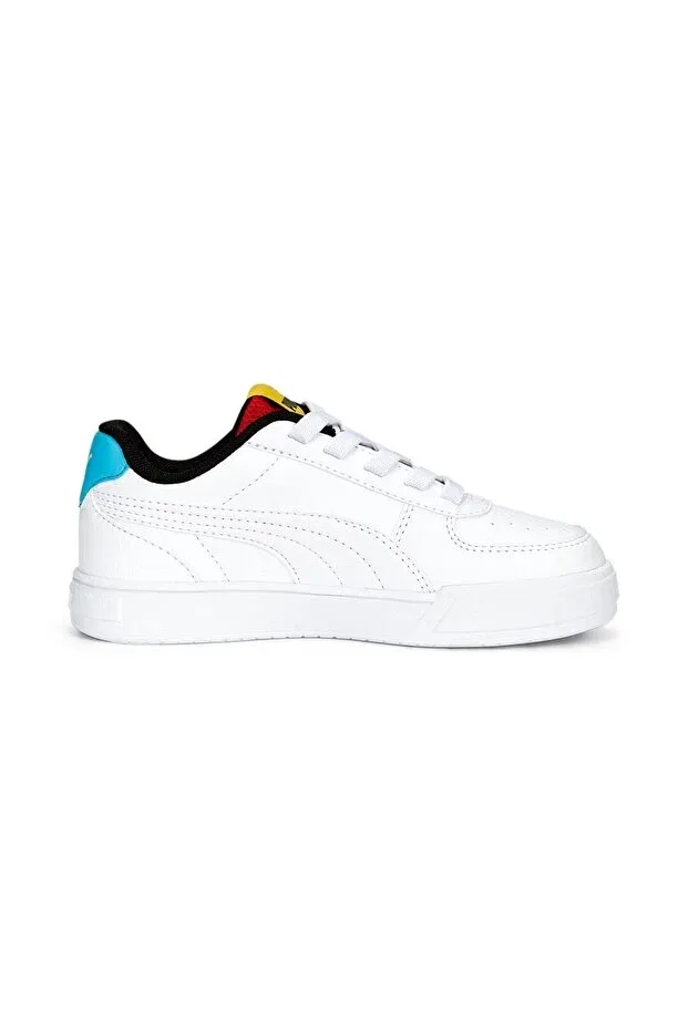 Детские кроссовки для девочек текстильные Puma, White — фото 3