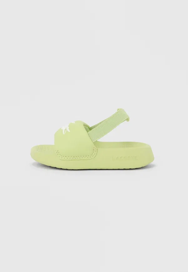 Детские мюли Lacoste, белый/светло-зеленый