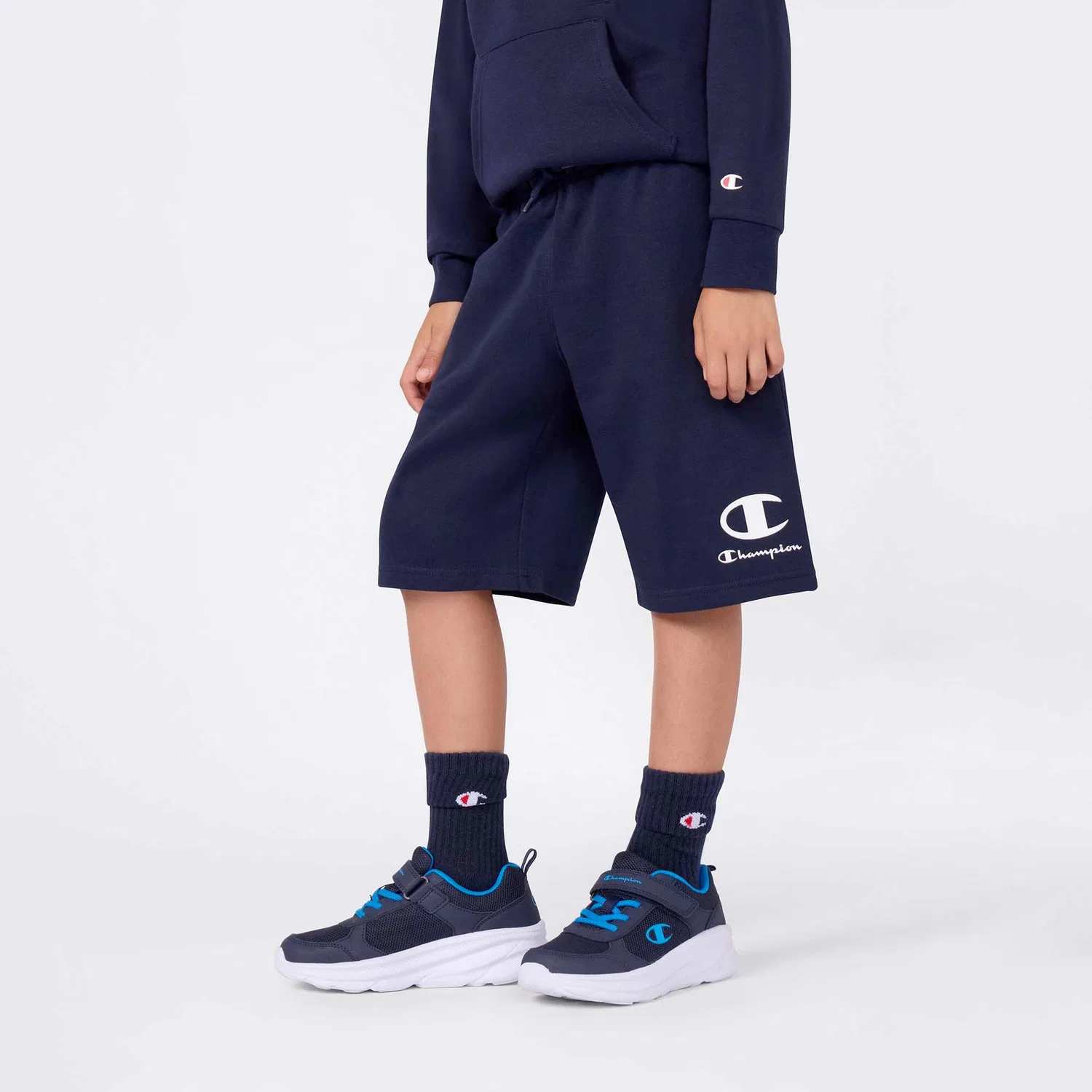 Детские шорты из флиса Champion Shorts Champion, Blue — фото 2