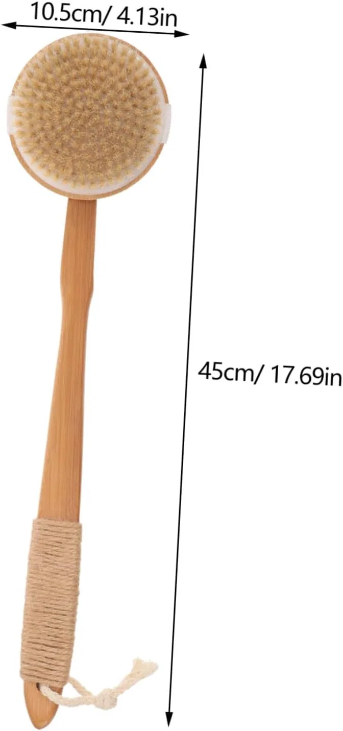 Щетка для тела с длинной ручкой, FONDOTIN, 45x10.5x4 см — фото 2