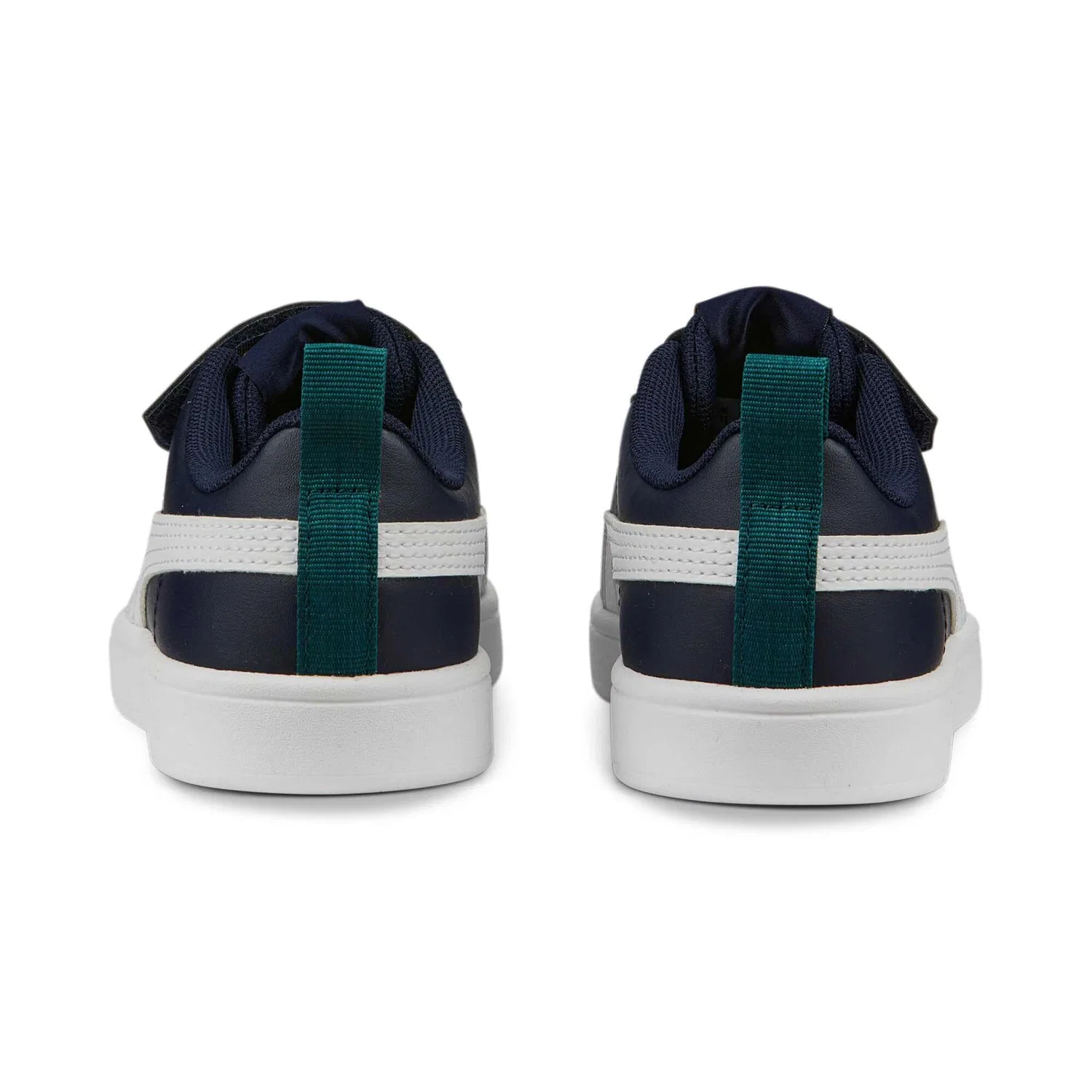 Детские кроссовки с эластичной шнуровкой Rickie AC PS PUMA, Caban — фото 2