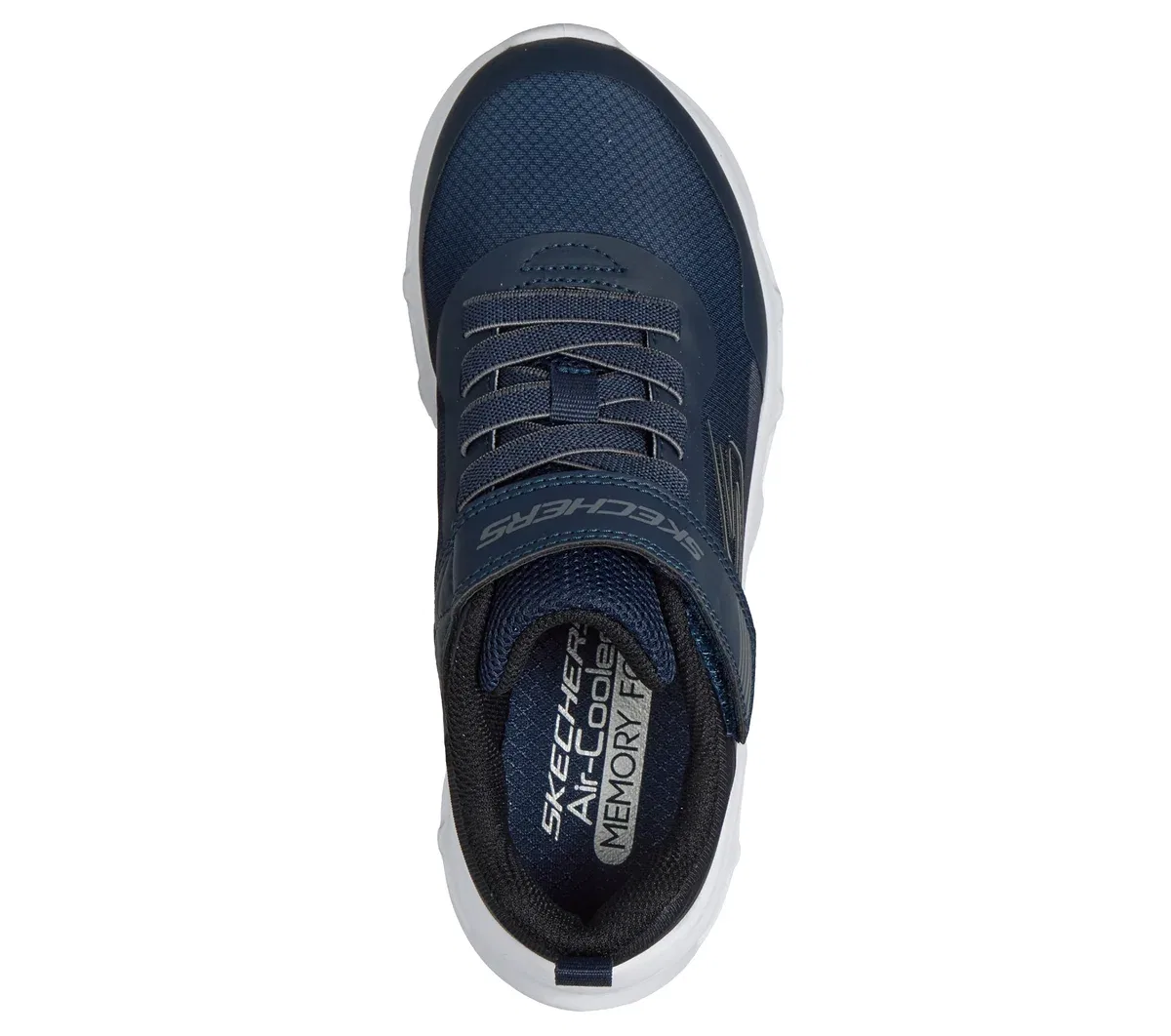 Детские кроссовки Glide-Step Drift - Zorzox Skechers, тёмно-синий/угольный — фото 2