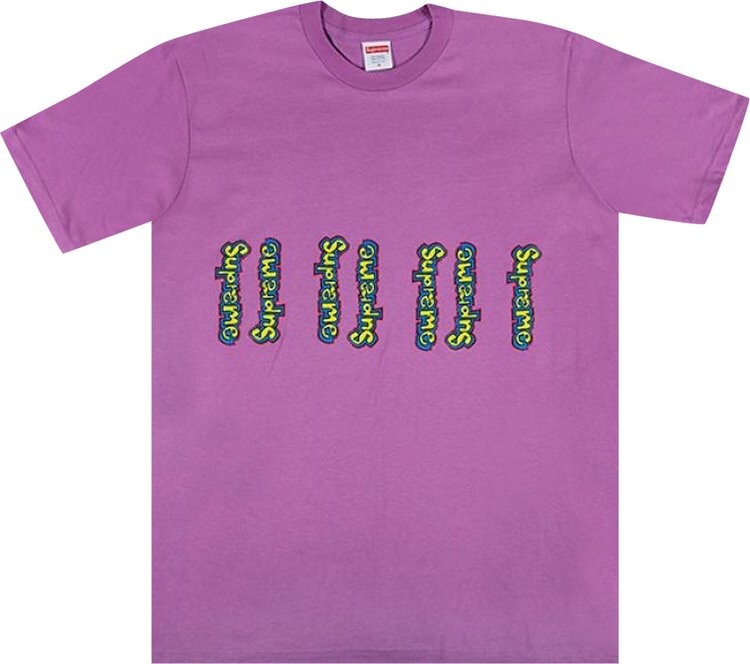 

Футболка Supreme Gonz Logo Tee 'Light Purple', фиолетовый