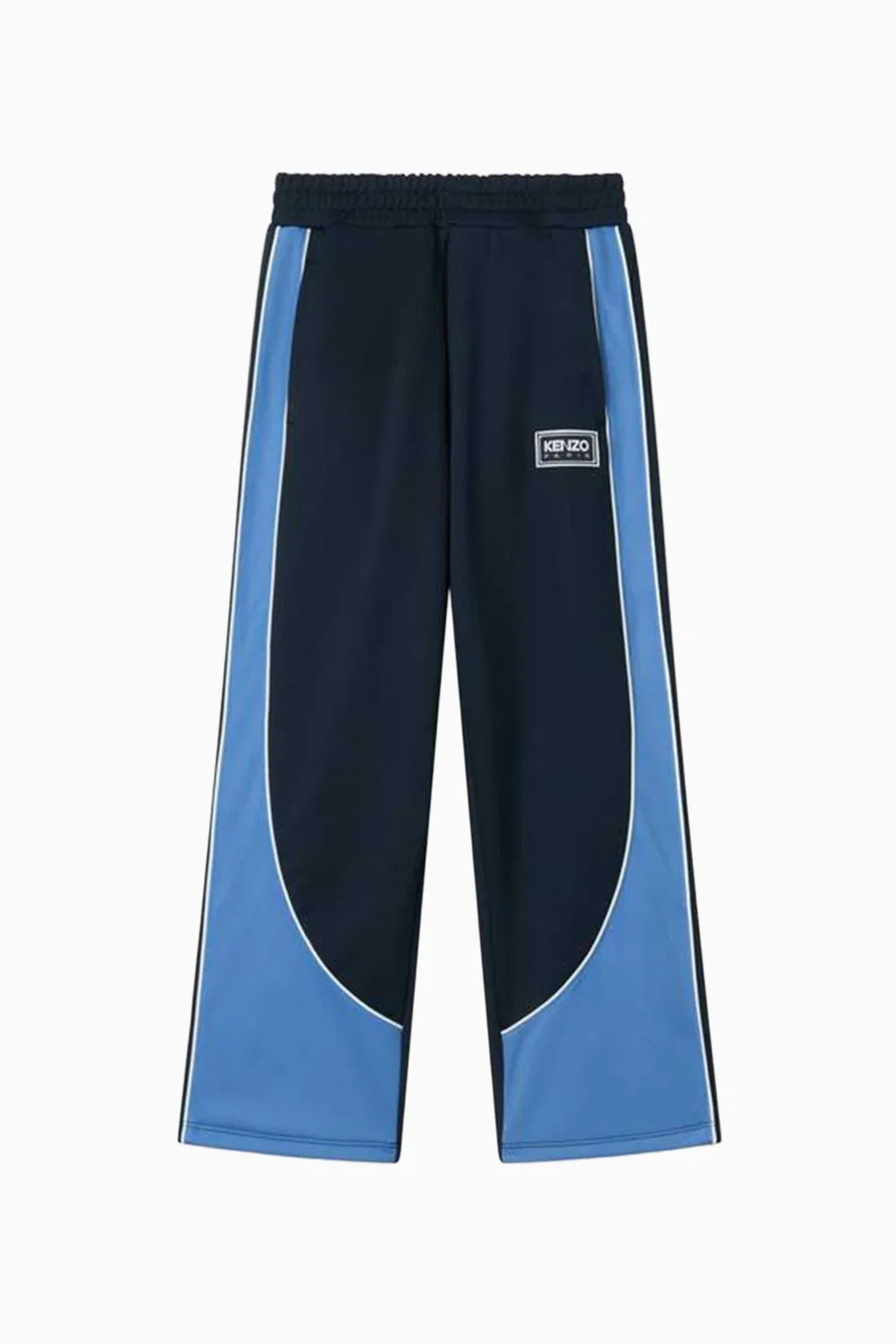 Брюки спортивные с цветными блоками Brushed Piqué KENZO KIDS
