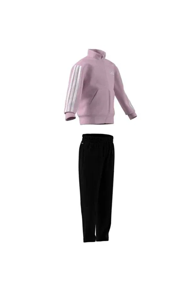 Детский спортивный костюм для девочек с принтом Adidas, Roz — фото 3