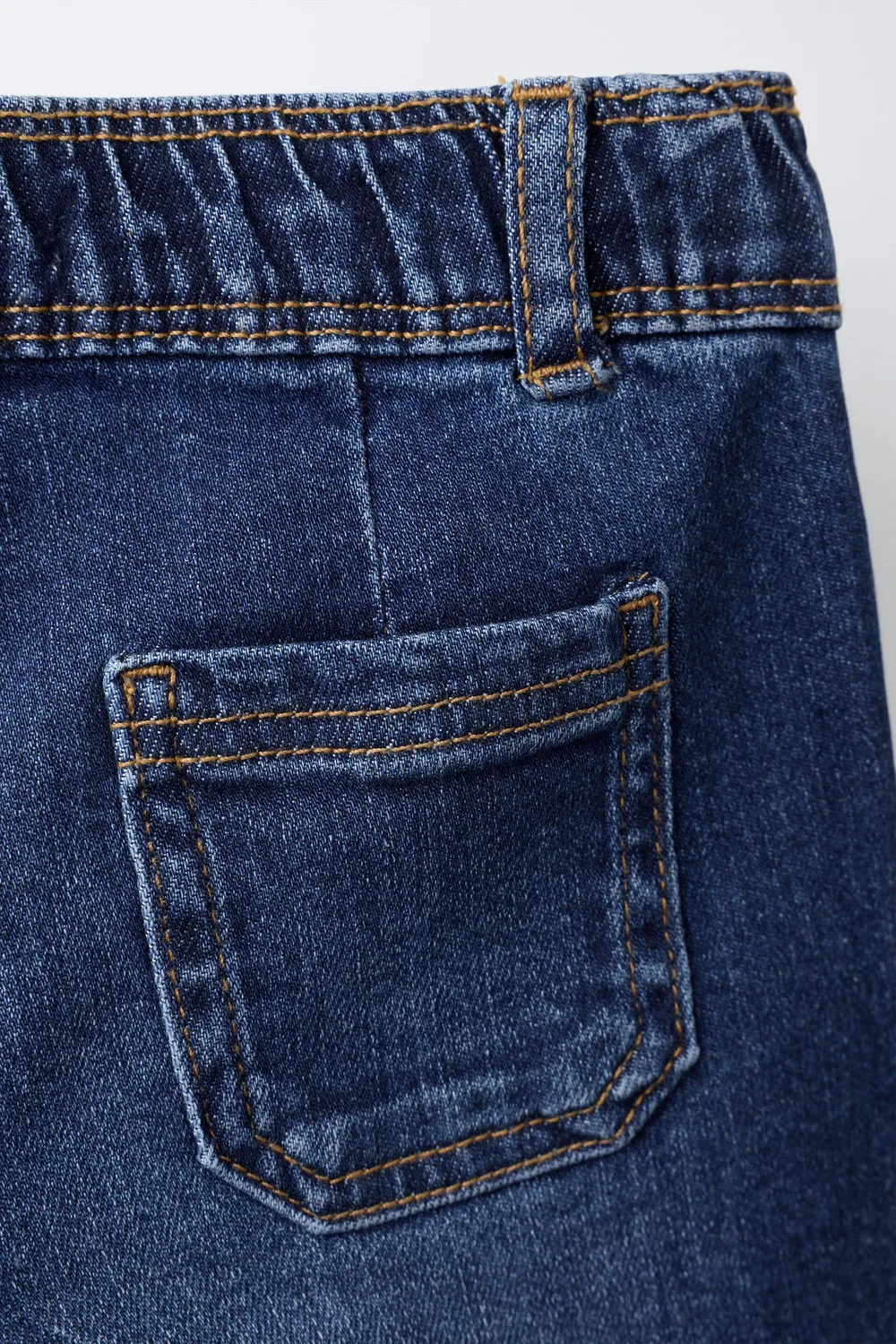 Морские джинсы ZARA, Mid-blue — фото 4