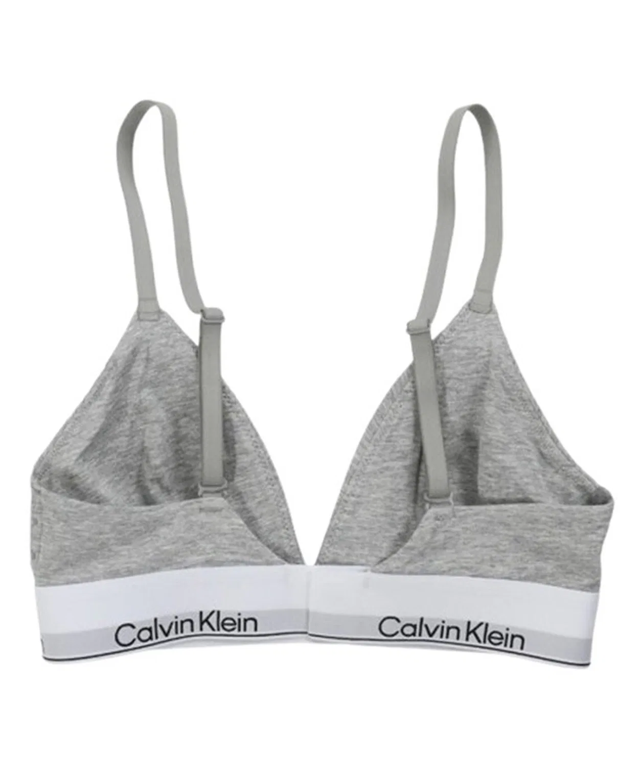 Женский бюстгальтер-бралетт с треугольными чашками Calvin Klein, Black — фото 4