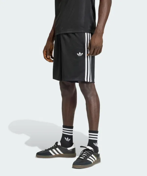 Шорты с 3 полосками, свободный крой, Adidas — фото 2
