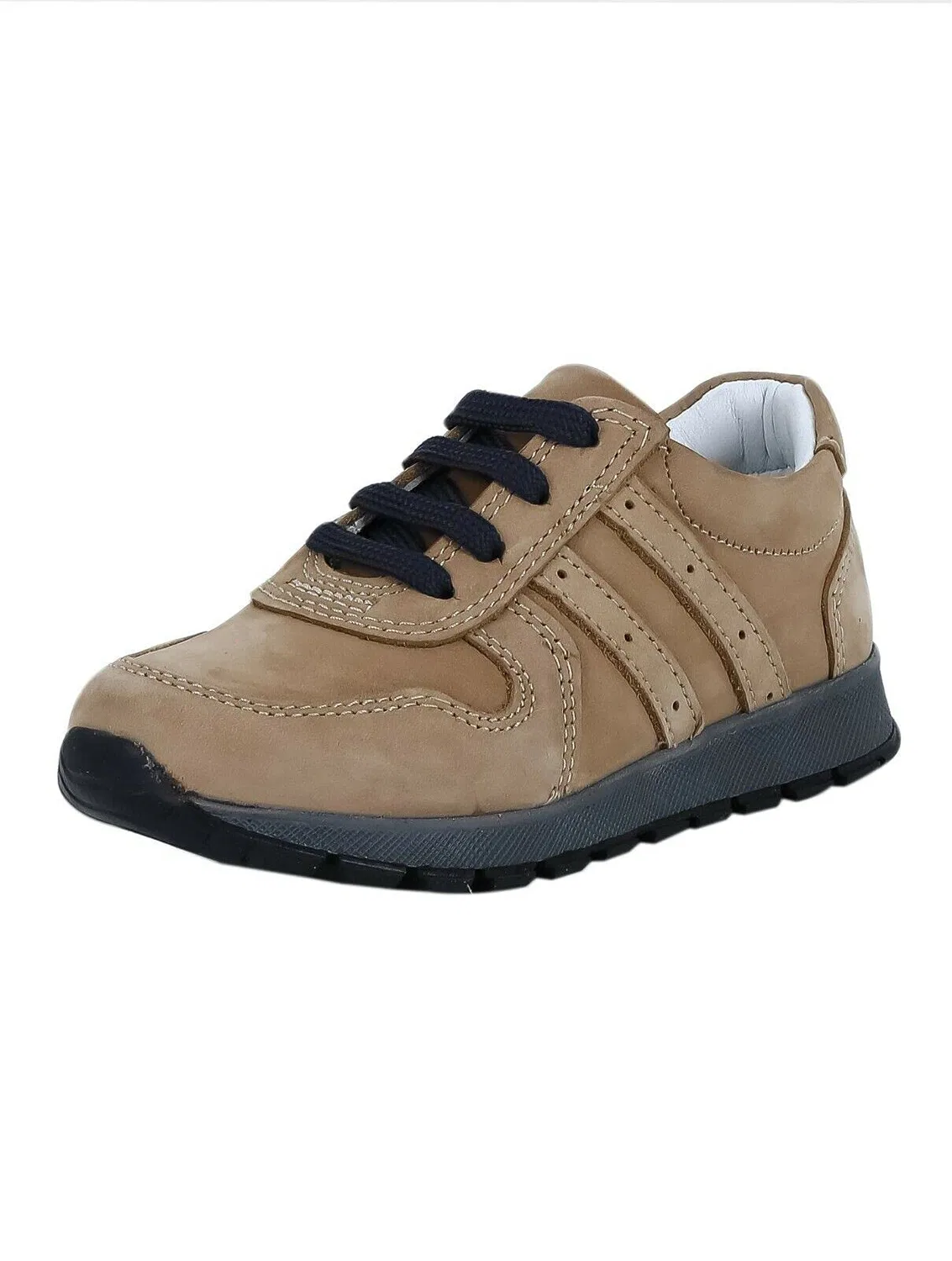 Детские ботинки для мальчиков с боковой молнией SIRRI, Nubuck Brown
