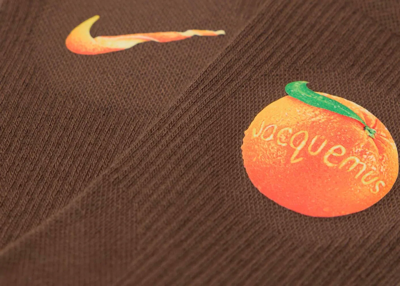 Унисекс носки Jacquemus x Nike Les Chaussettes, Brown — фото 2