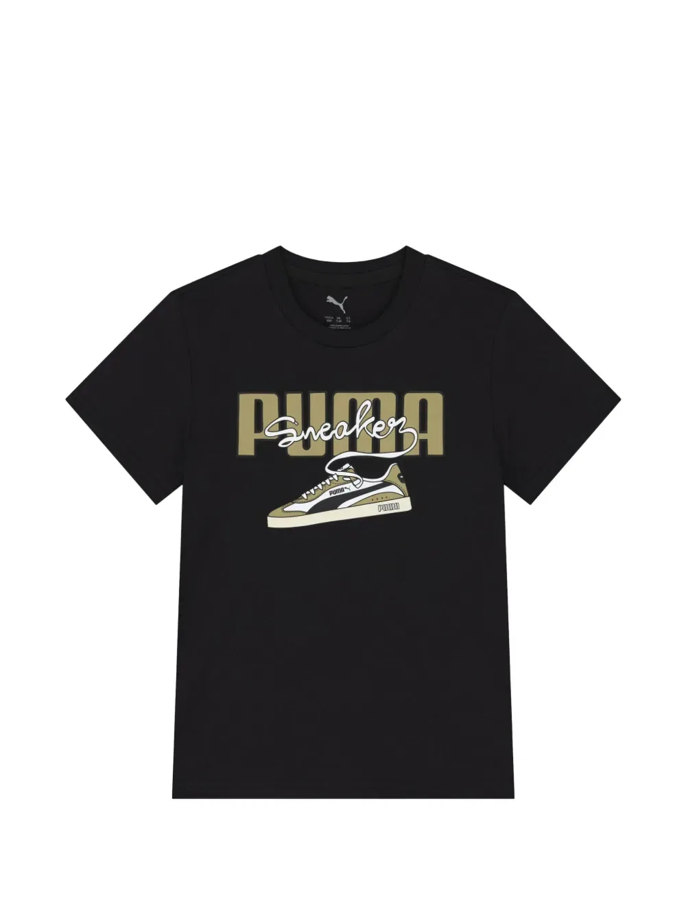 Футболка с логотипом PUMA Kids, черный