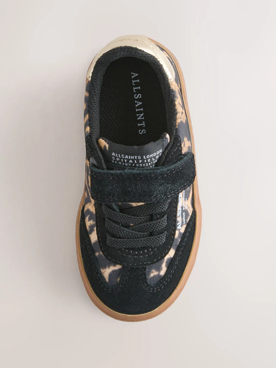 Кроссовки с леопардовым принтом Ripstop Gum Sole, All Saints, Leopard — фото 4