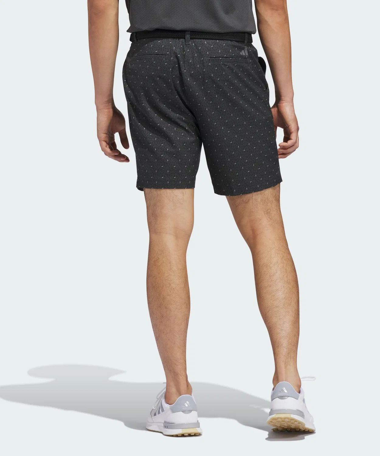 Мужские шорты для гольфа с принтом Ultimate 365 7 Inch Print Adidas, Черный — фото 2