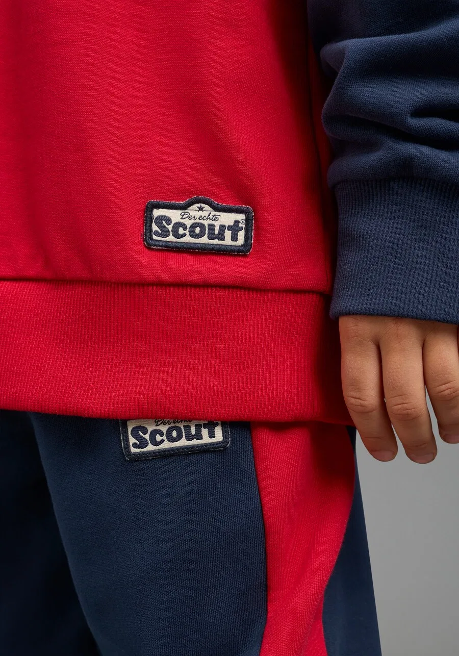 Толстовка SCOUT морского синего цвета — фото 4