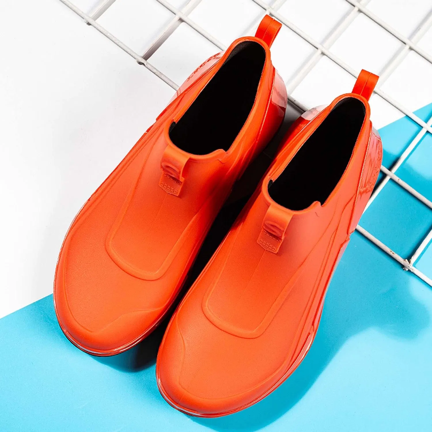 Детские водонепроницаемые ботинки с длинным рукавом, Orange — фото 4