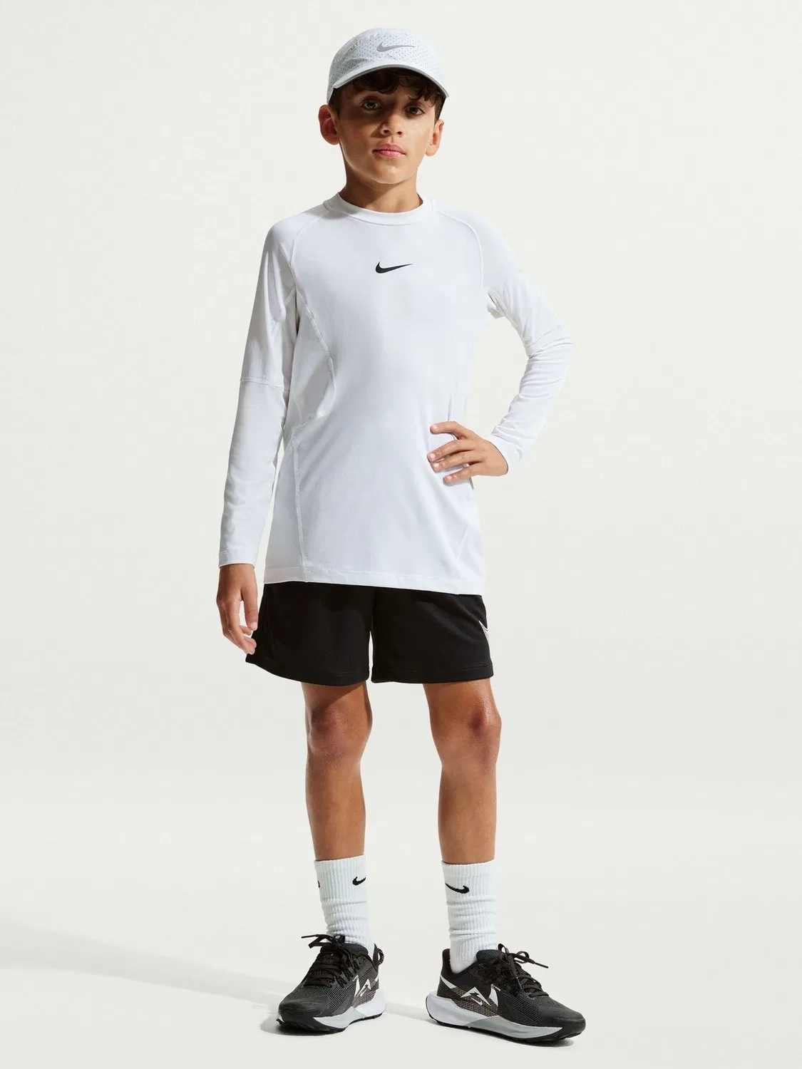Шорты тренировочные Dri-FIT Nike, черные — фото 2