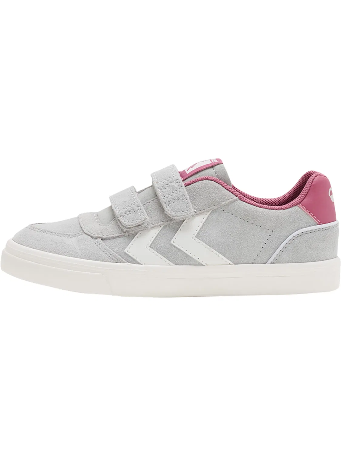 Детские кроссовки с замшевым верхом Stadil 3.0 Hummel, Mondgrau Rosa