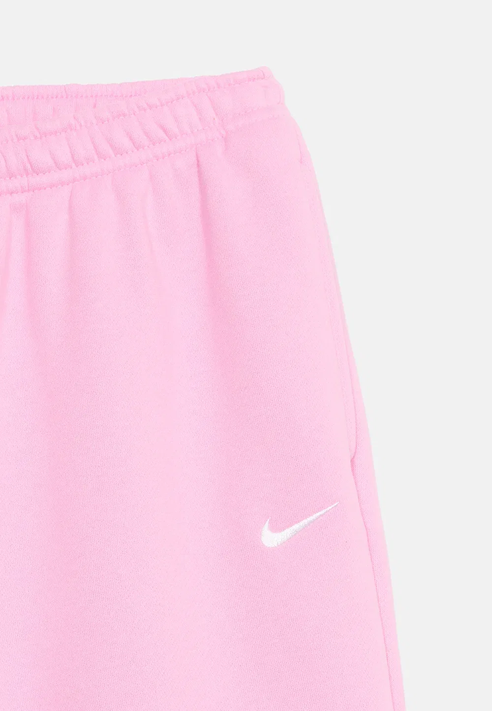 Свободные спортивные штаны Studio Nike Sportswear, Pink Rise/White — фото 4