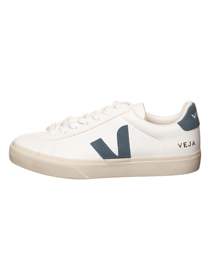 

Кроссовки на шнуровке Veja Leder-Sneakers Campo, цвет Weiß/Blau