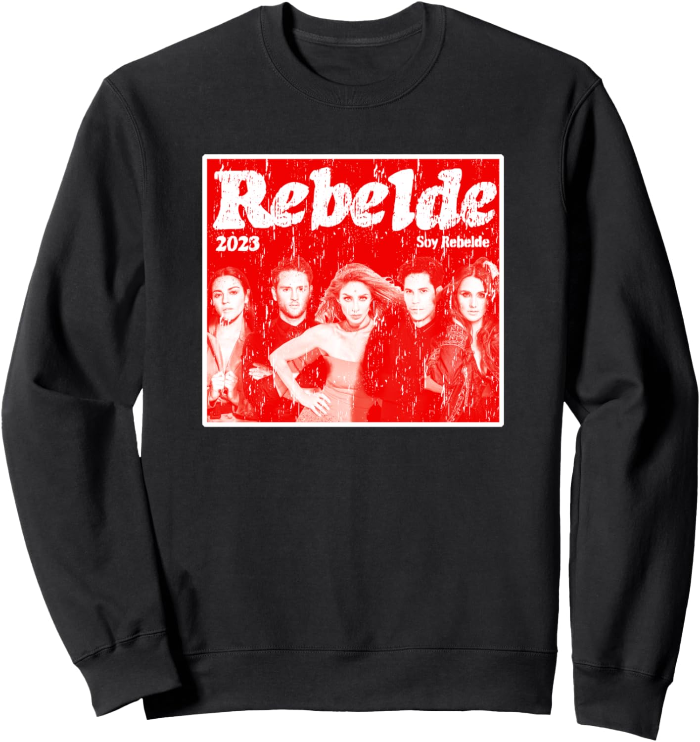 

Толстовка для концертов RBD Rebelde Tour 2023 Rebelde, черная Rebelde Rbd