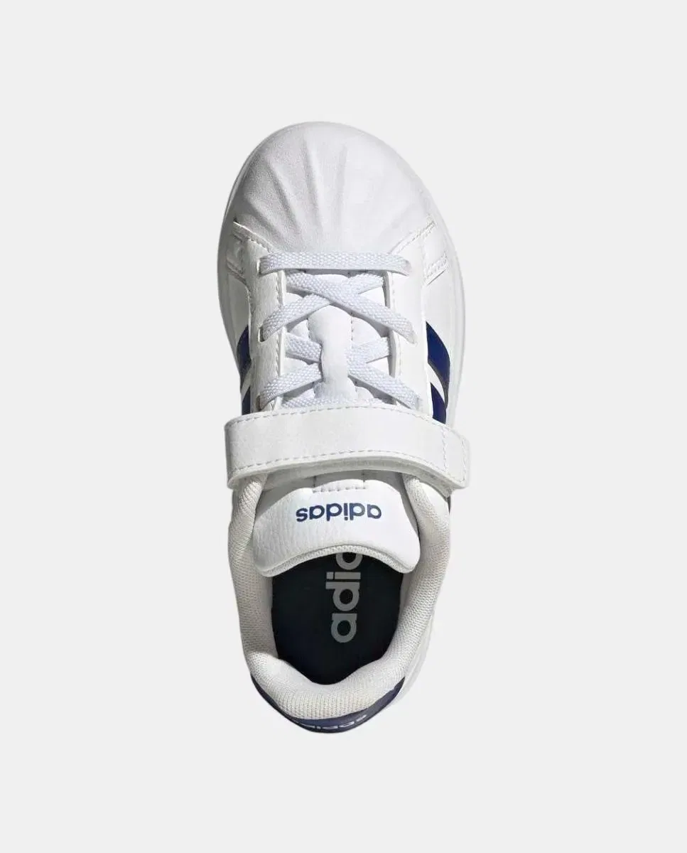 Детские кроссовки для мальчиков с синтетическим верхом Streettalk El C Blanco adidas, Blanco — фото 2
