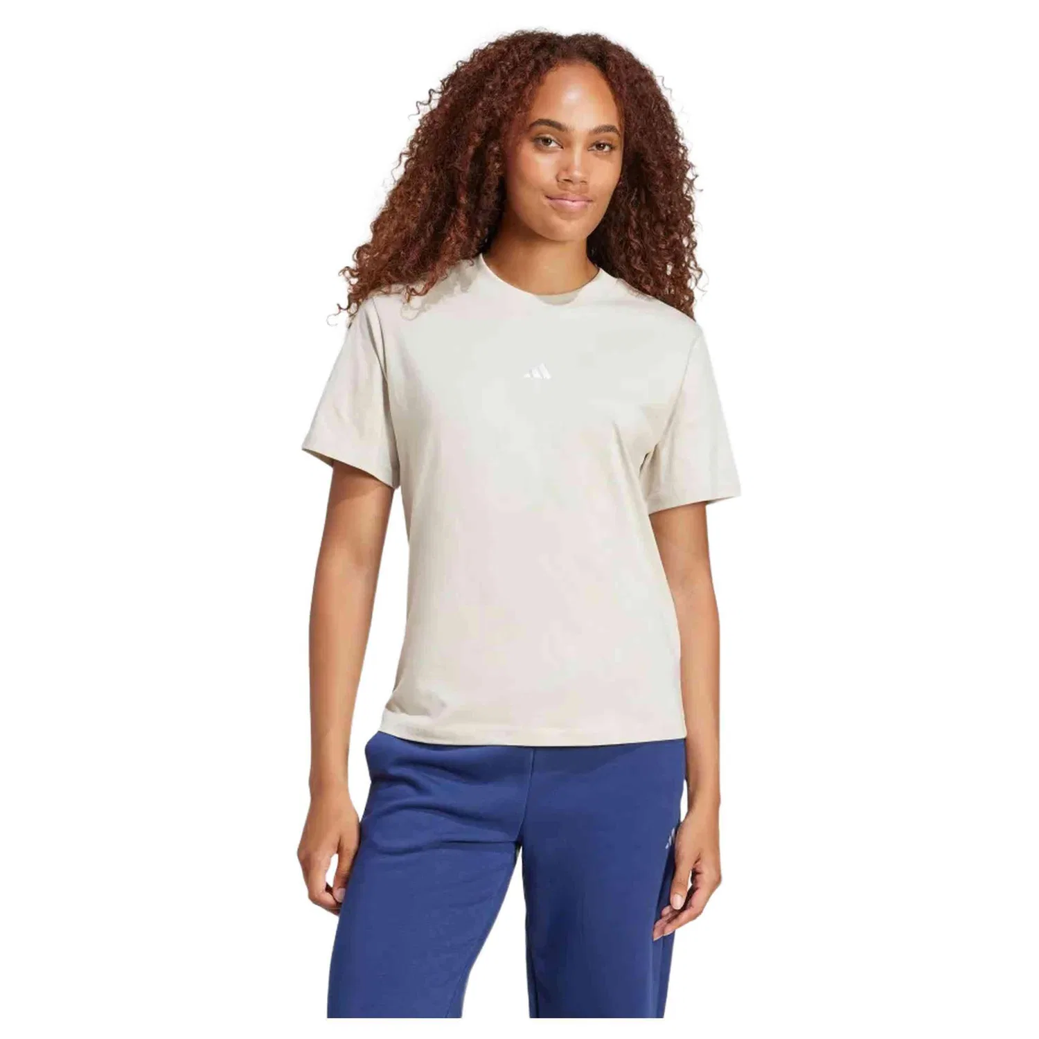 Женская футболка с коротким рукавом Adidas JI6079, Beige