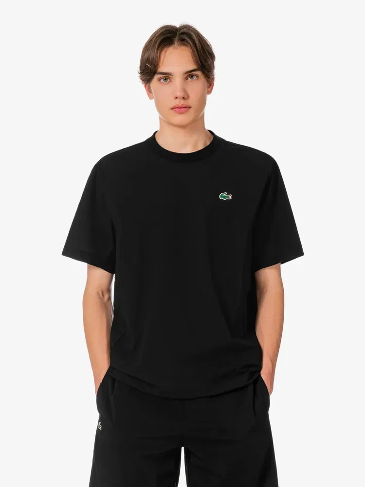 Футболка с коротким рукавом, теннисный сет LACOSTE, Black — фото 4