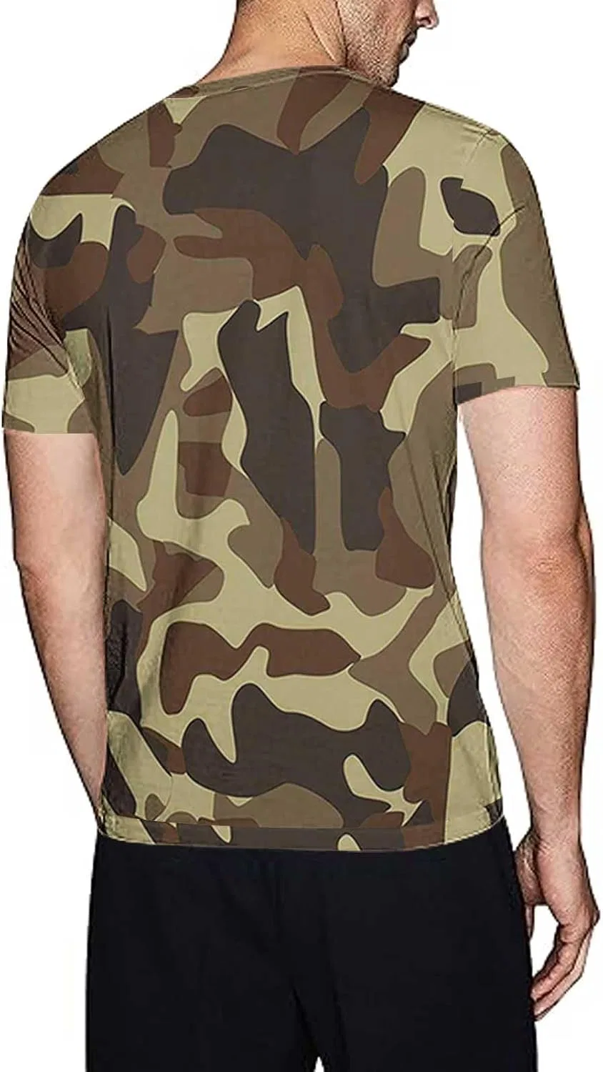 Мужская компрессионная футболка с камуфляжем Miyaomn, Camouflage — фото 3