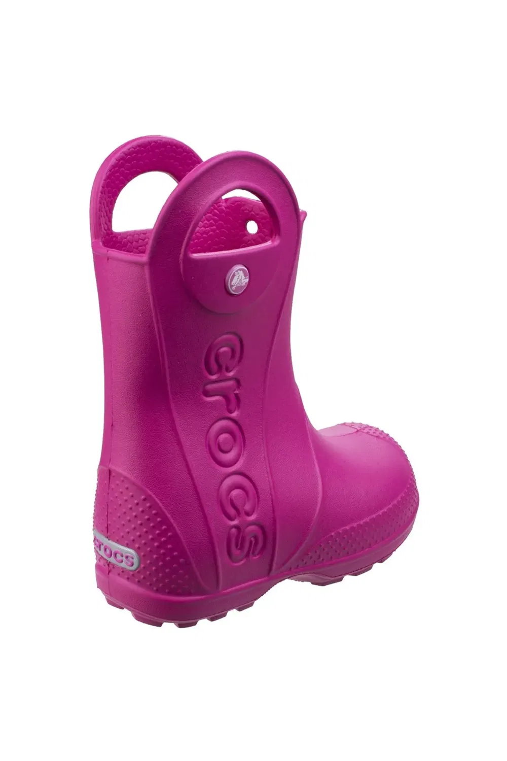 Детский дождевик-сапог Kids handle it rain boot Crocs, Pink — фото 2