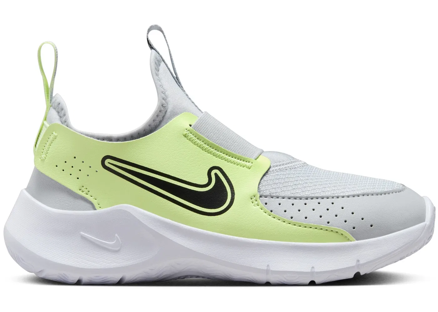 Детские кроссовки Lifestyle Nike Flex Runner 3 Nike, Pure Platinum Barely Volt Black