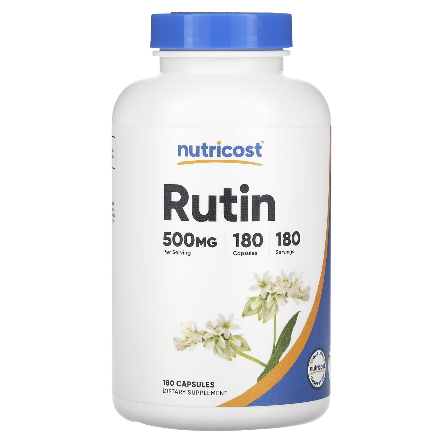 

Рутин Nutricost 500 мг, 180 капсул