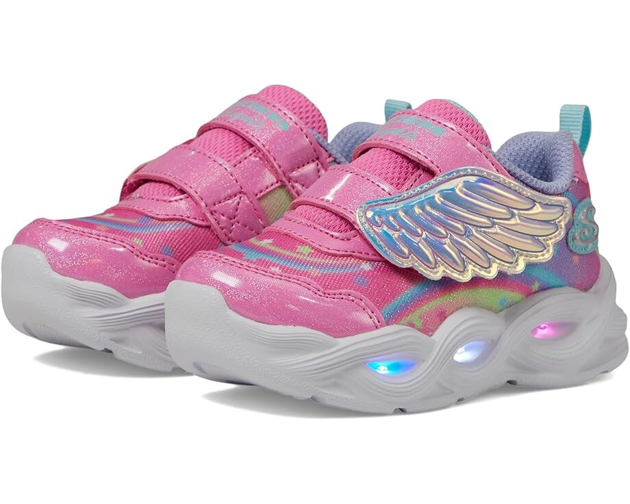 

Кроссовки SKECHERS KIDS Twisty Glow - Wing Whisper 303718N, цвет Pink/Multi
