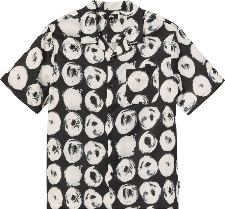 

Рубашка Stussy Hand Drawn Dot Shirt 'Black', черный