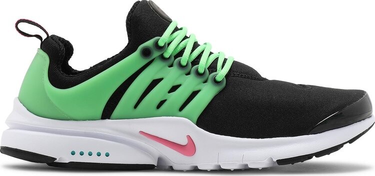 

Кроссовки Nike Presto GS 'Black Green Strike', черный