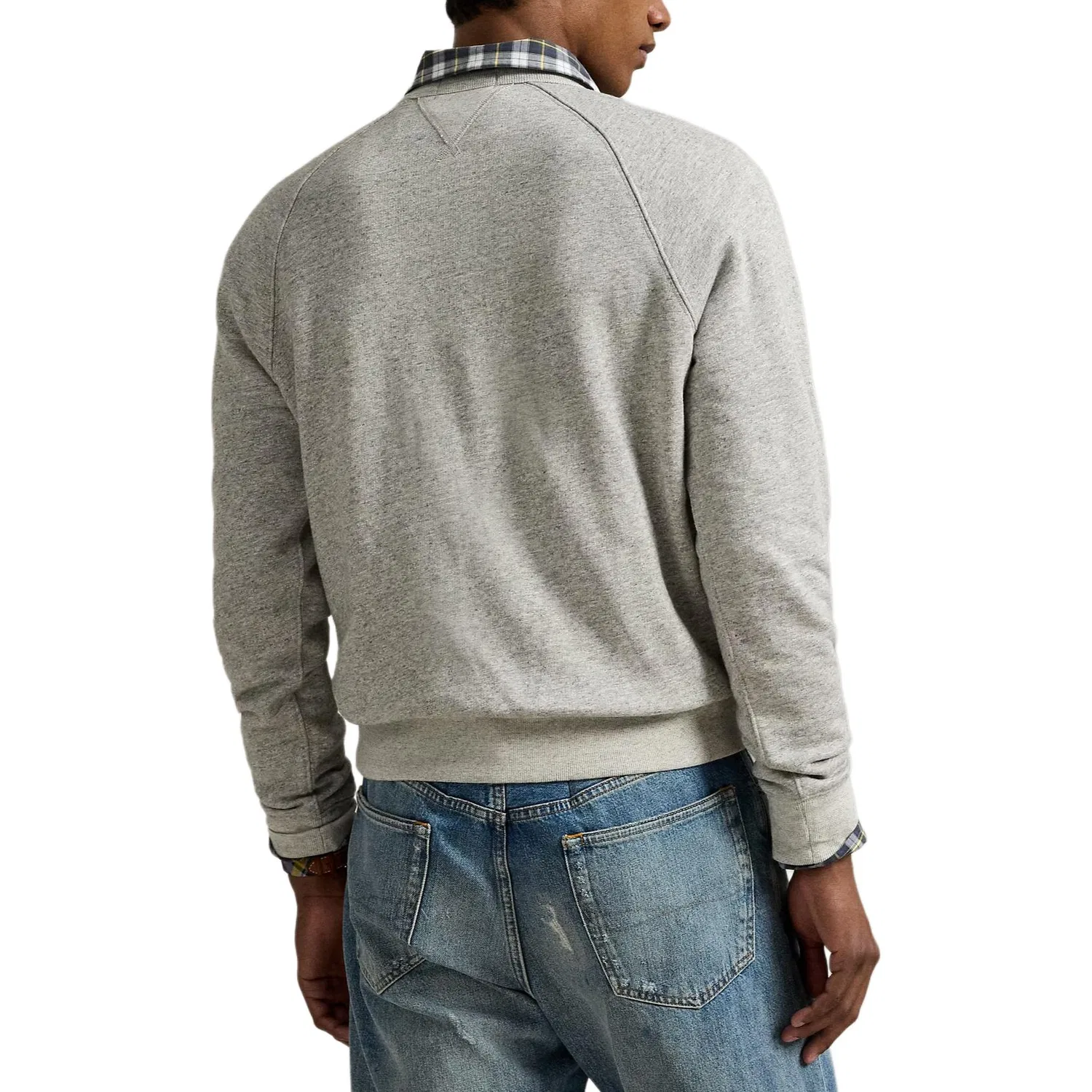 Мужской свитшот с принтом Polo Bear Polo Ralph Lauren, Gray — фото 4