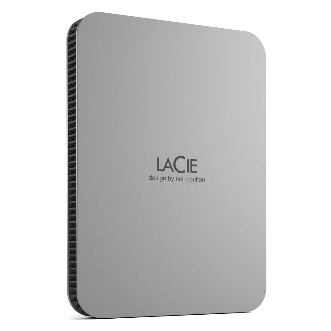

Внешний жесткий диск LaCie Mobile Drive, 1ТБ, серебристый