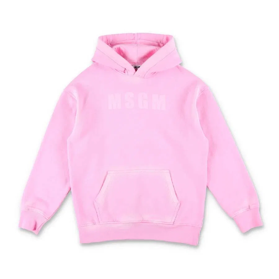Худи Classic Hood Cotton Sweatshirt MSGM, Rosa/Pink