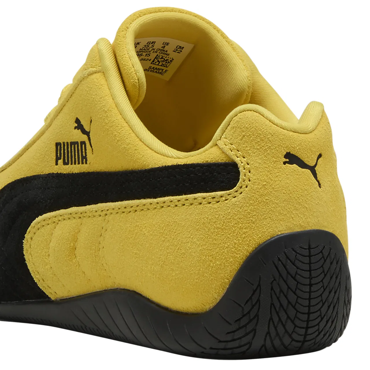 Кроссовки для девочек Speedcat PUMA, желтый/черный — фото 3