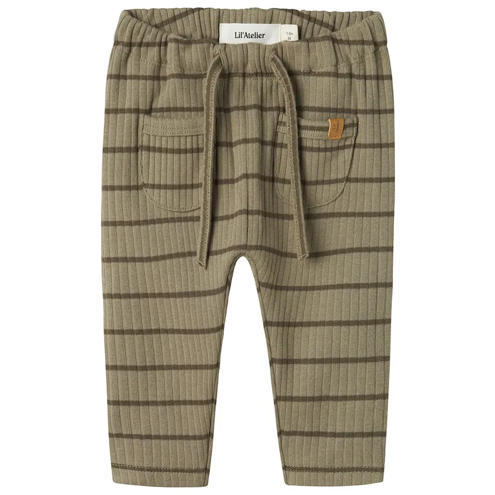 Детские брюки для девочек с регулируемой талией Kail Reg Lil Atelier Name it, Green