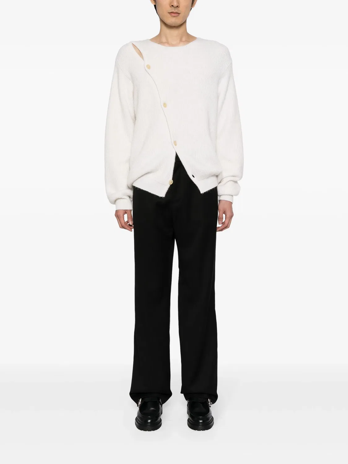 Утонченные брюки Le Pantalon Melo Jacquemus, черный — фото 3