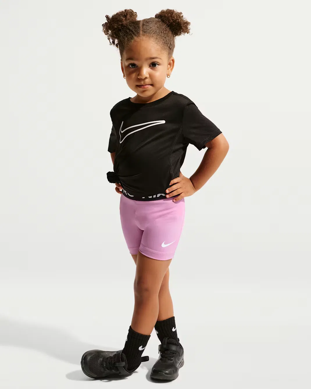 Детские шорты Dri-FIT Nike Pro, Purple