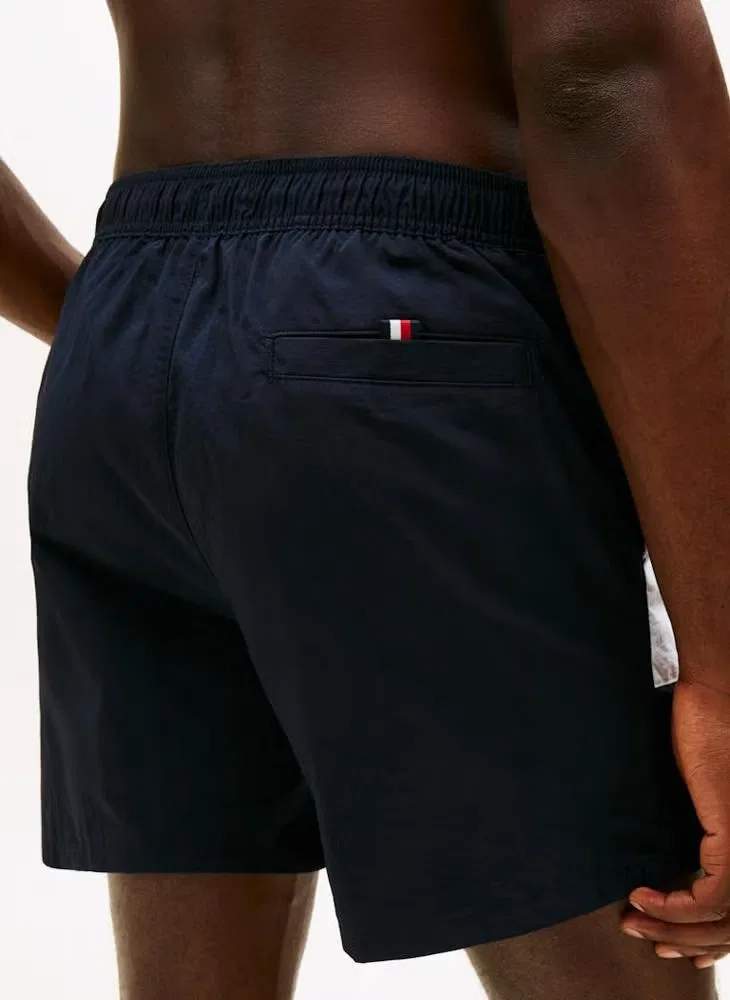 Шорты для плавания с цветоблочным дизайном Tommy Hilfiger, голубой — фото 3