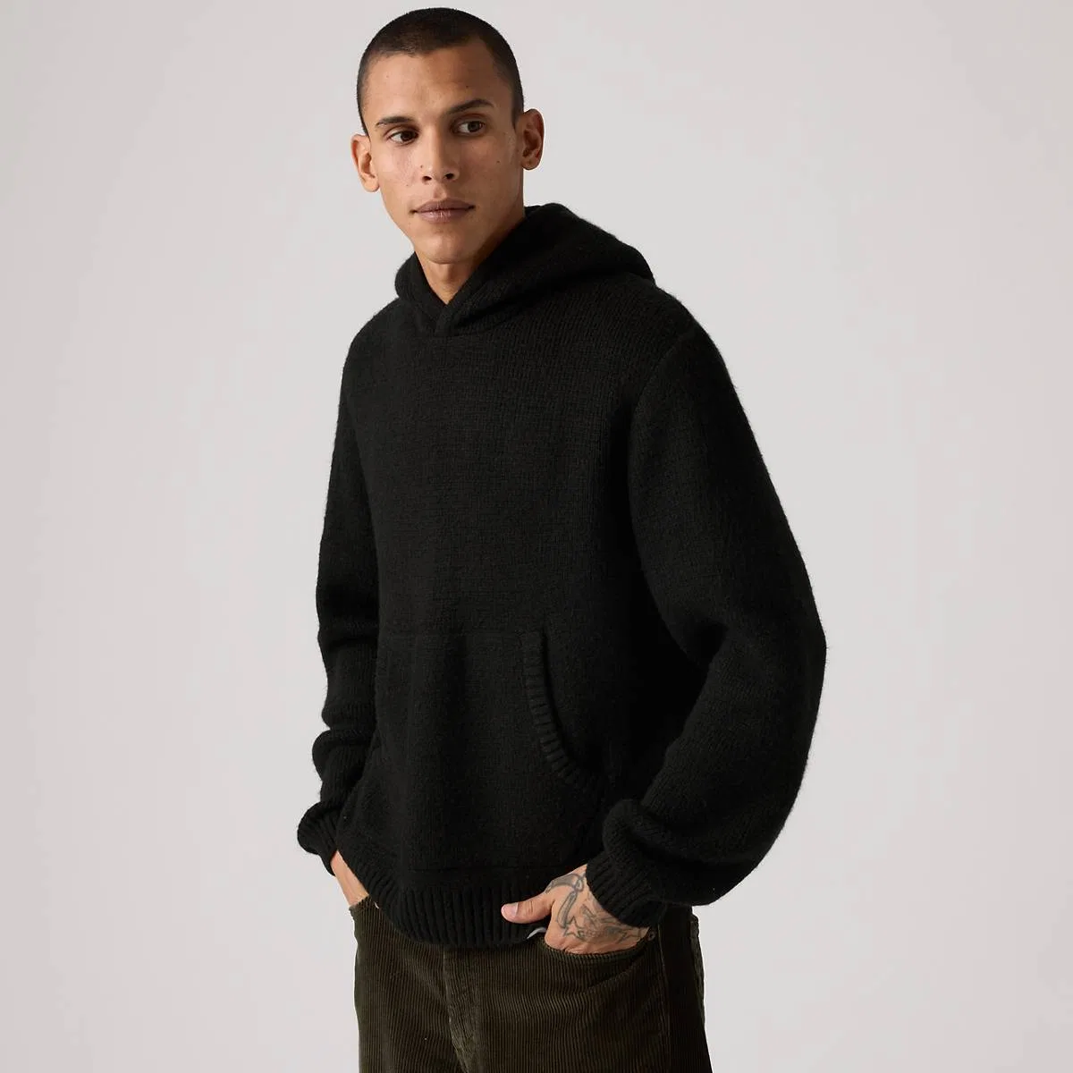 Толстовка с капюшоном Portola Levi's, Jet Black - Black