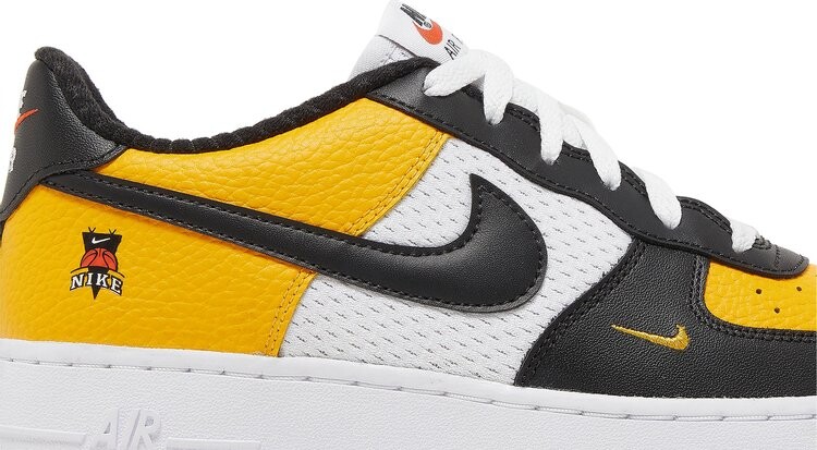Кроссовки Nike Air Force 1 LV8 GS 'Jersey Mesh', золотой — фото 3