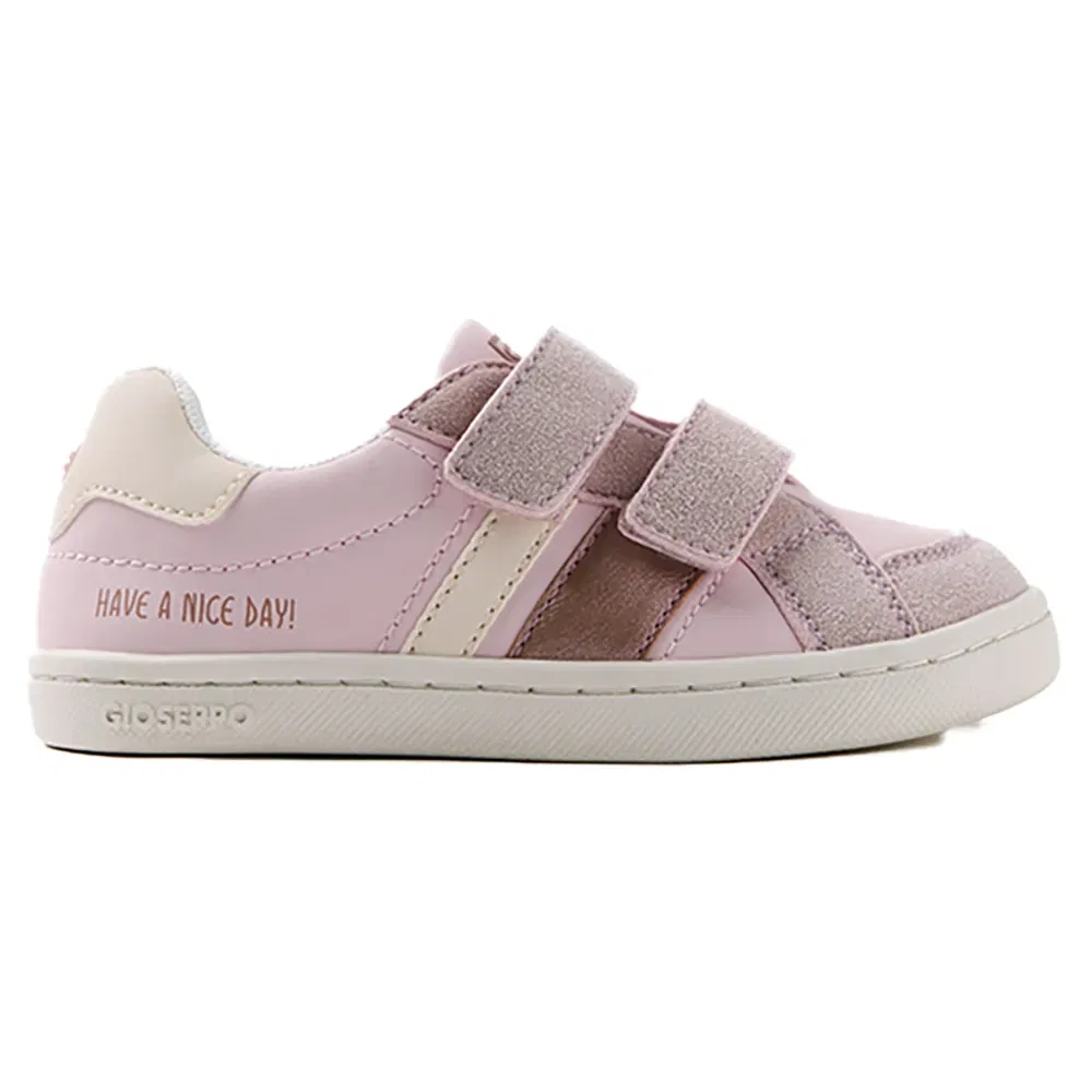 Детские кроссовки для девочек с металлическим акцентом Ecorse Gioseppo, Pink