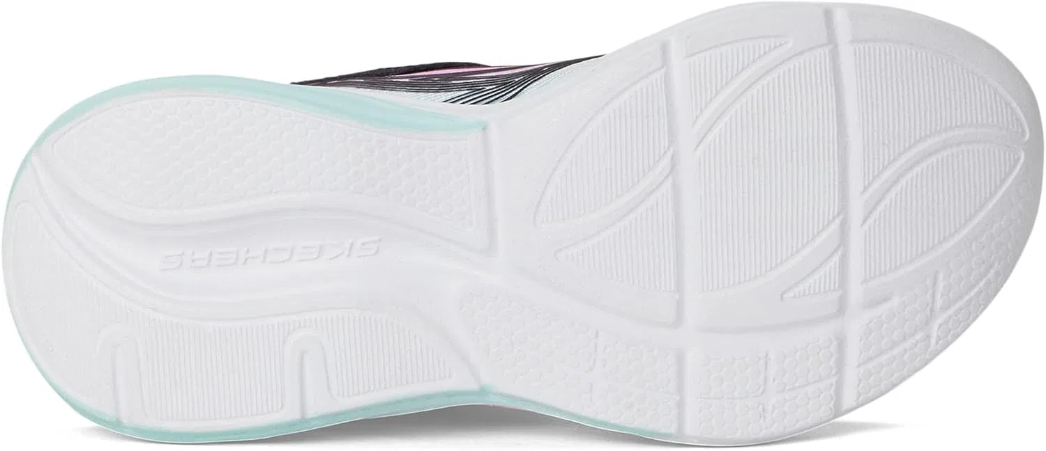 Детские кроссовки для девочек Cosmic Glow Skechers, Black/Multi — фото 4