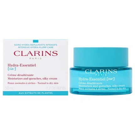 Крем для лица увлажняющий Clarins Hydra-Essentiel Silky Cream for Normal to Dry Skin, 50 мл