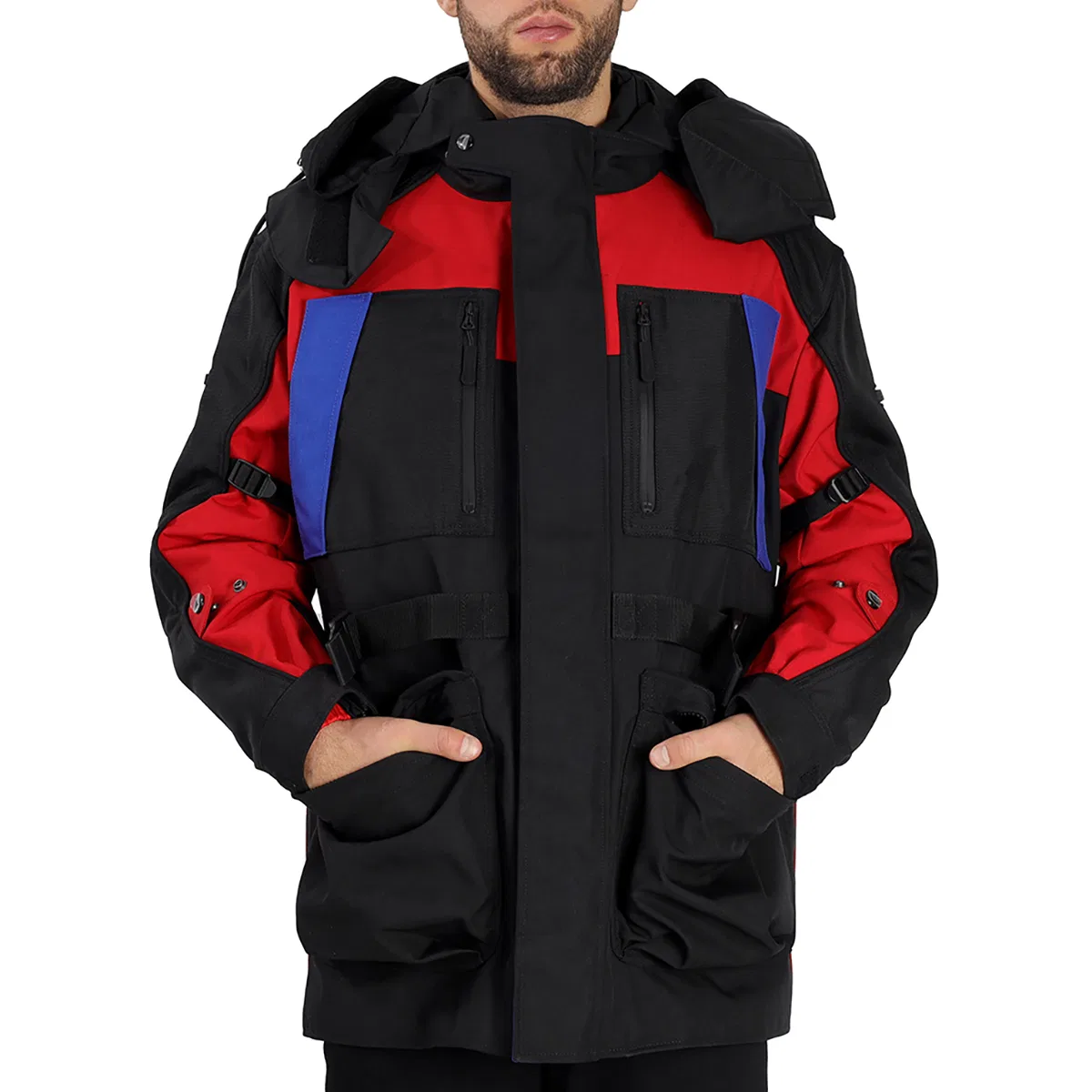 Куртка-пуховик с отстегивающимся жилетом Detachable Puffer Colour-block Burberry, Black