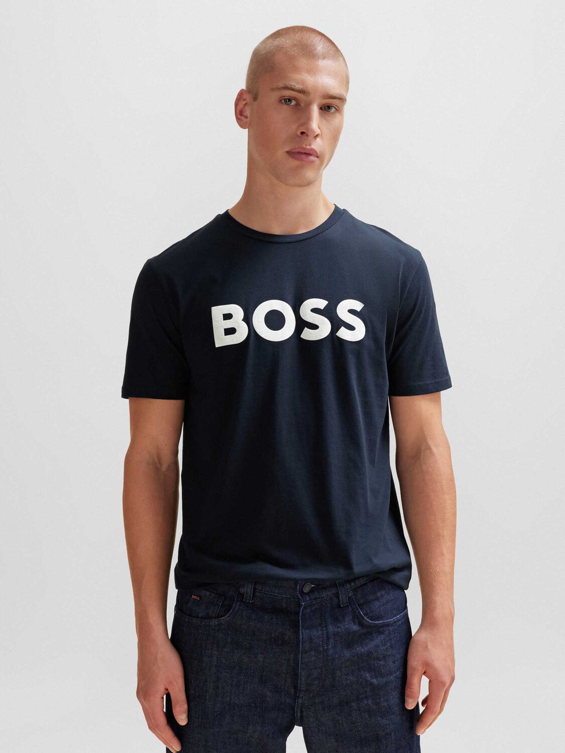 

Футболка Hugo Boss Thinking, синий