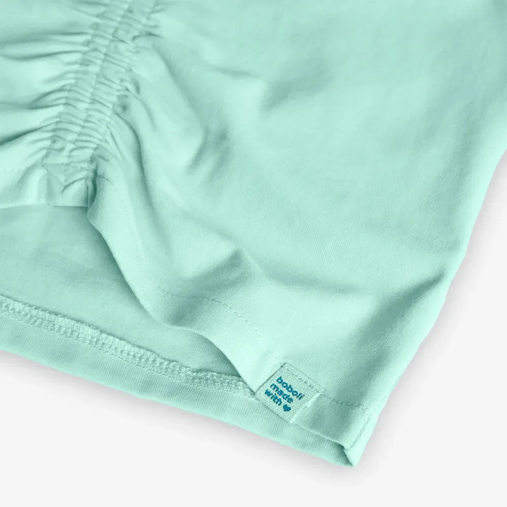 Футболка с длинным рукавом Stretch Knit Boboli, зеленый — фото 4